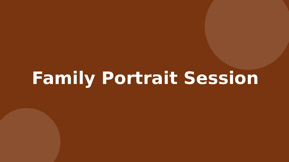 Outdoor family portrait session, Cubbon Park