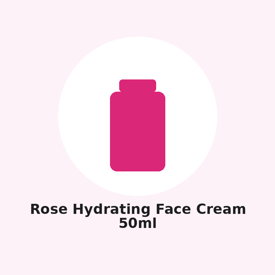Rose Hydrating Face Cream 50ml