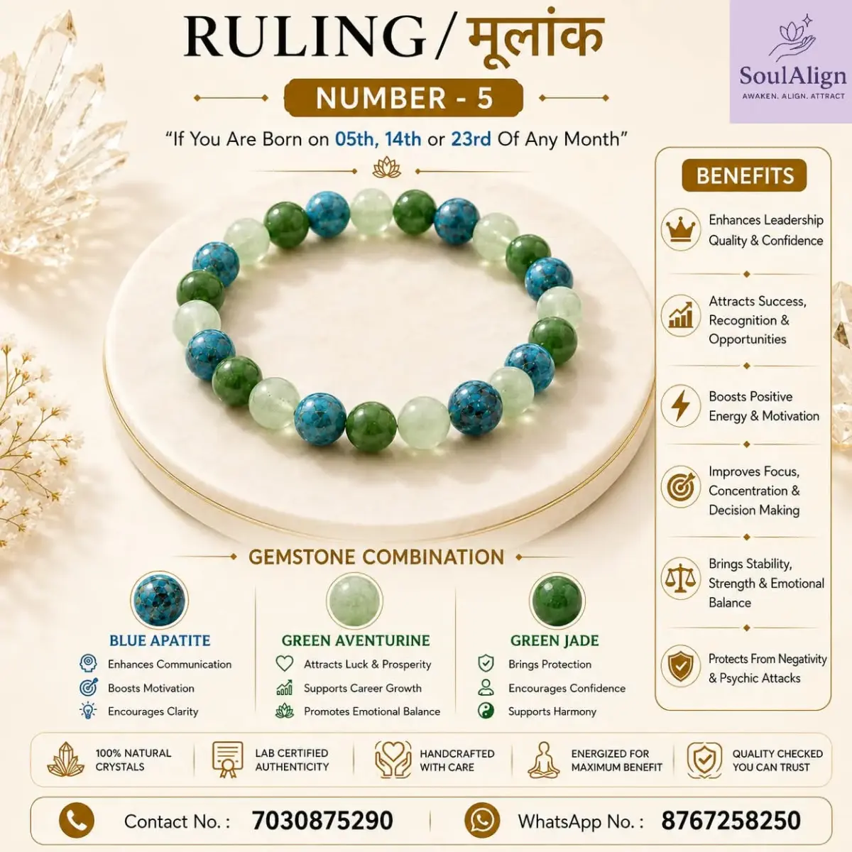 Mulank 5 Bracelet