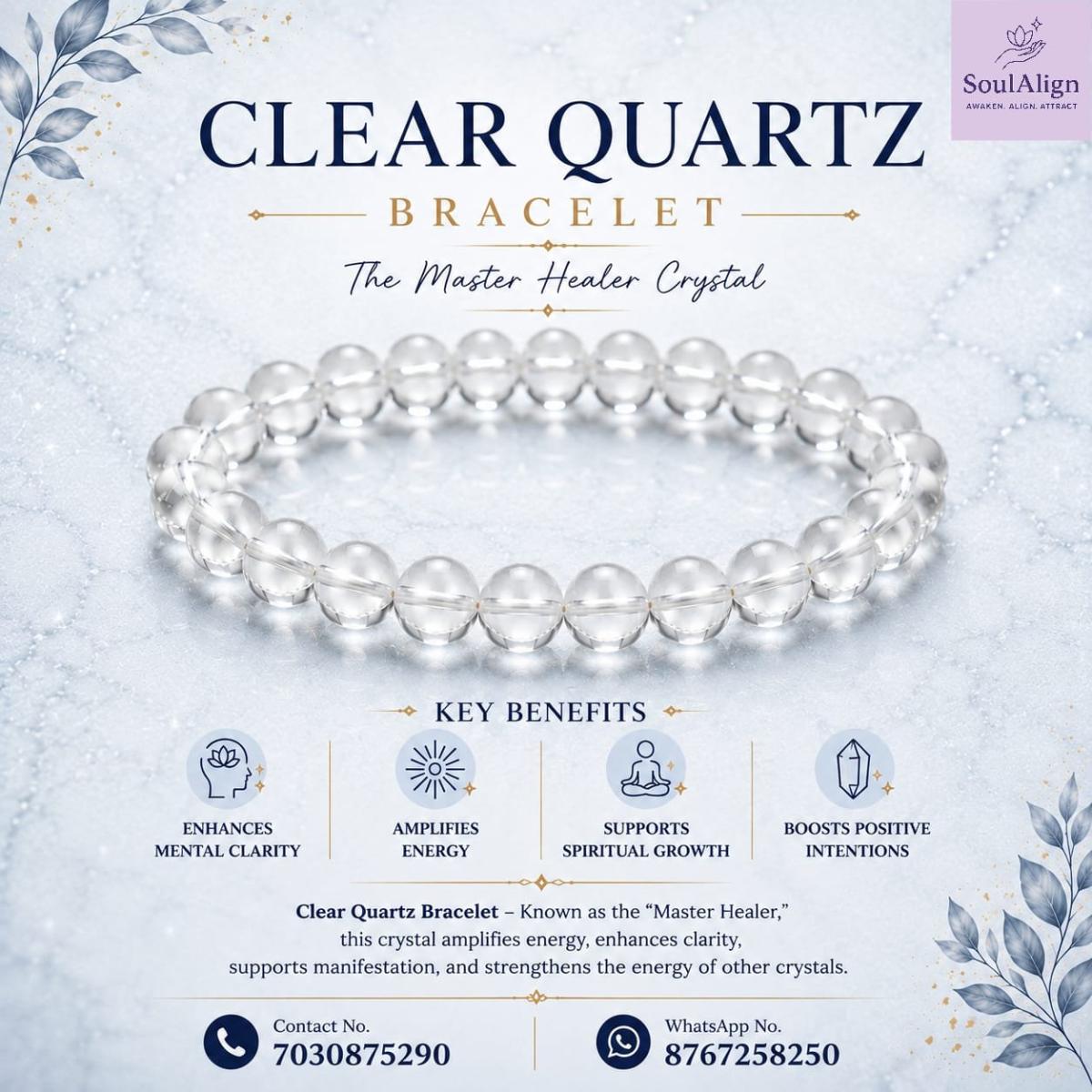 Clear Quartz Bracelet