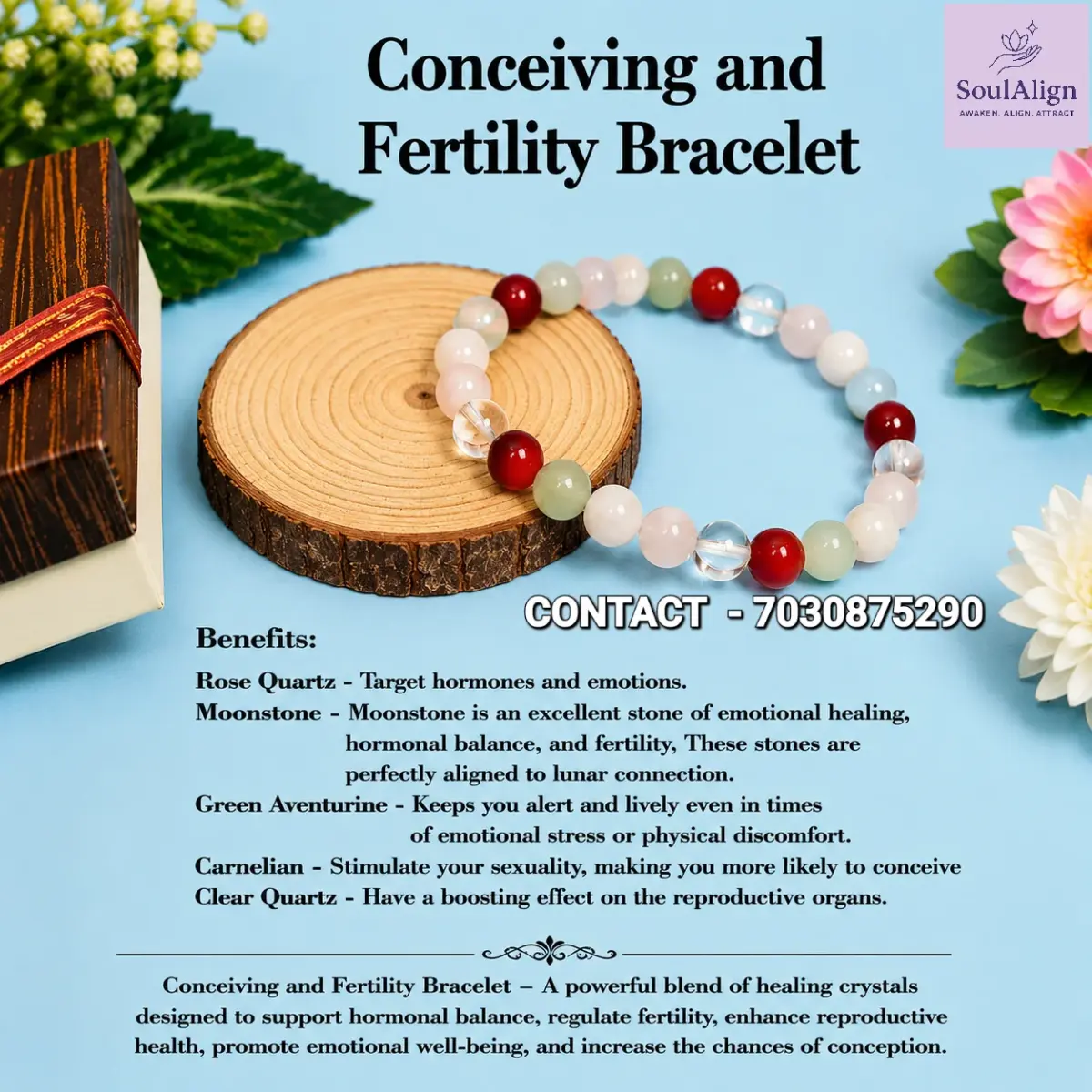Conceiving & Fertility Bracelet