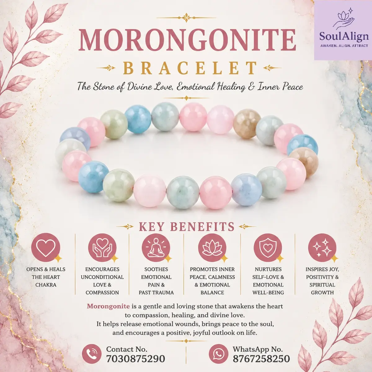 Morongonite Bracelet
