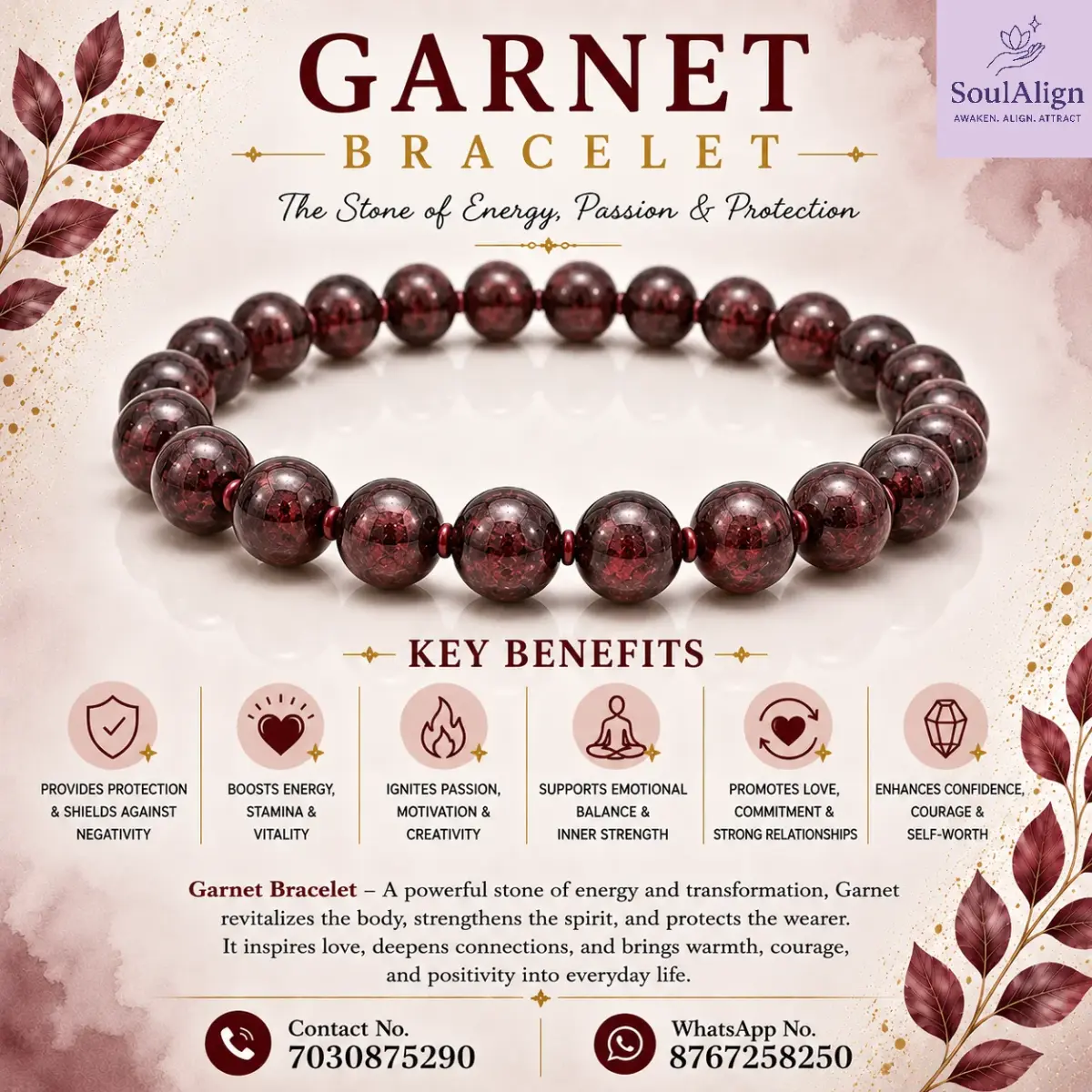 Garnet Bracelet