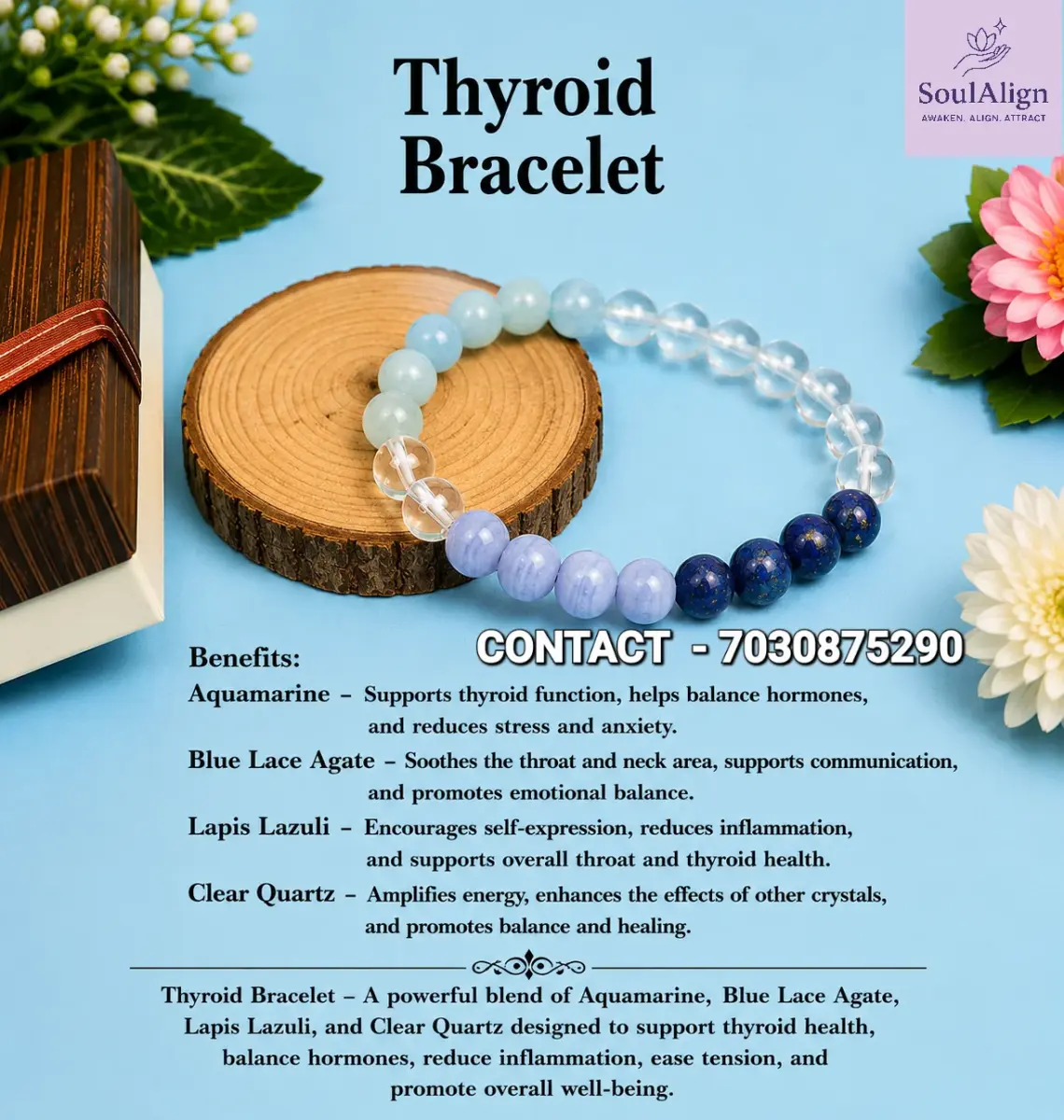 Thyroid Healing Bracelet