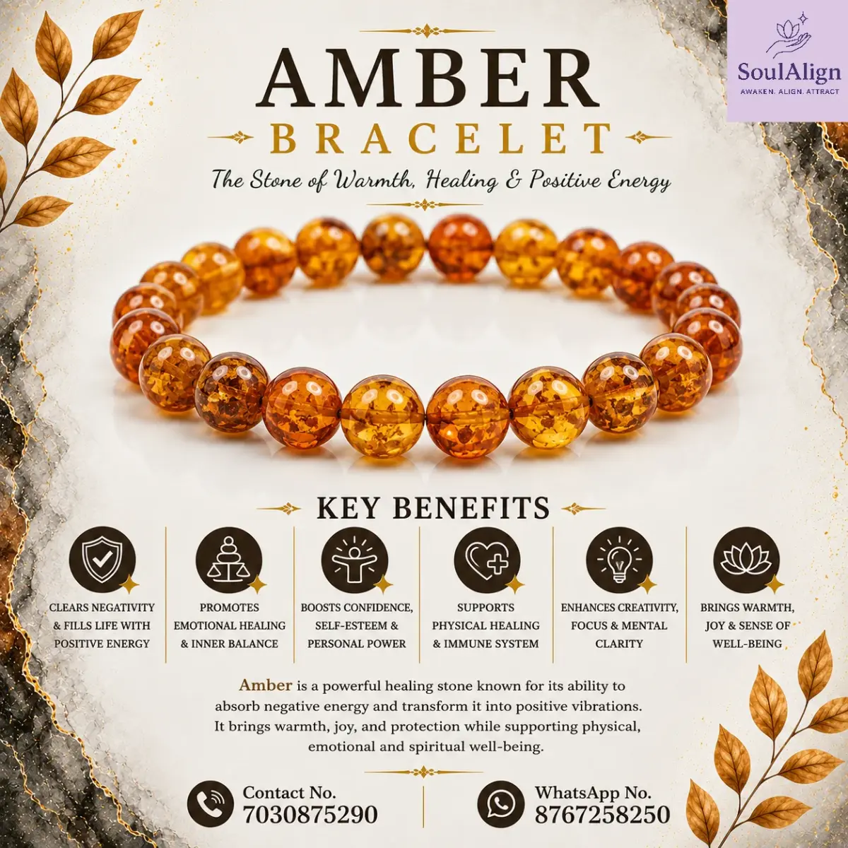 Amber Bracelet