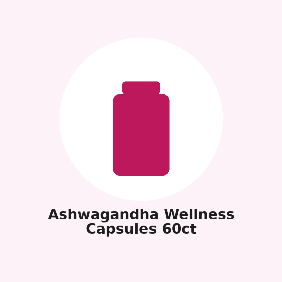 Ashwagandha Wellness Capsules 60ct