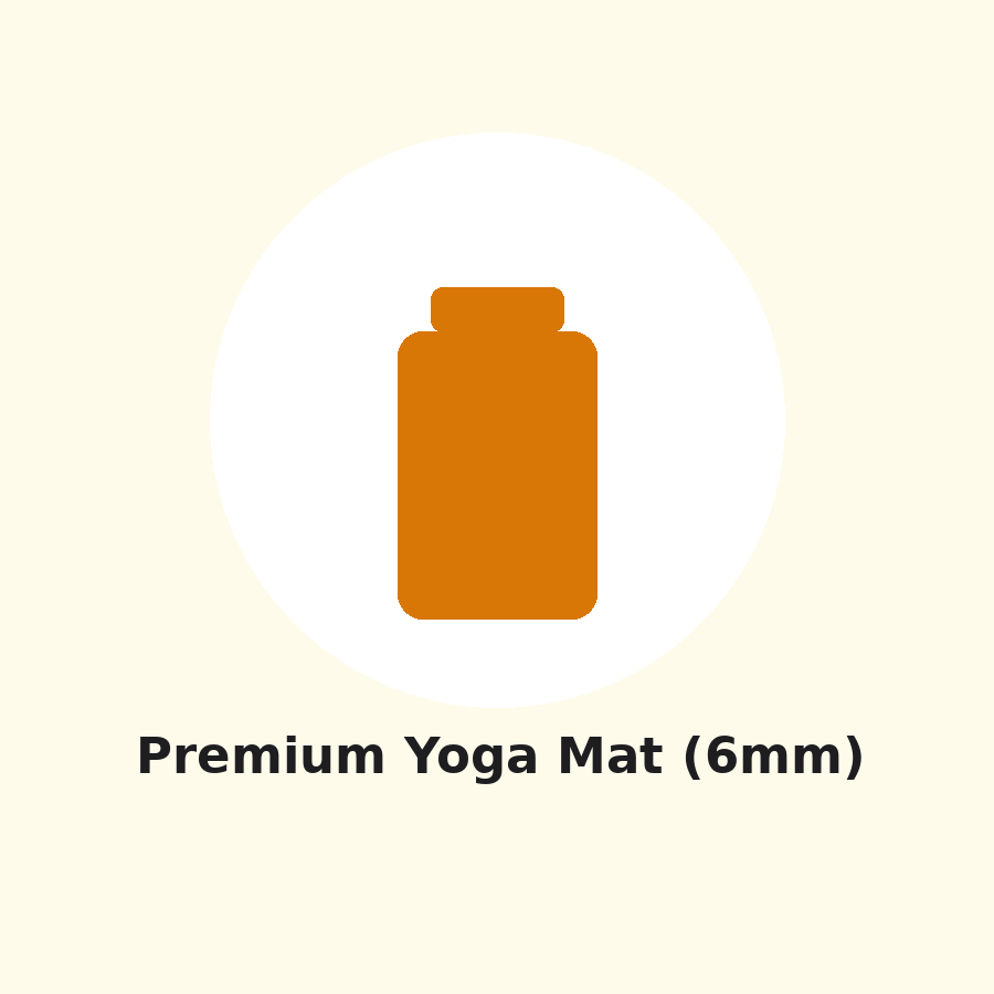 Premium Yoga Mat (6mm)